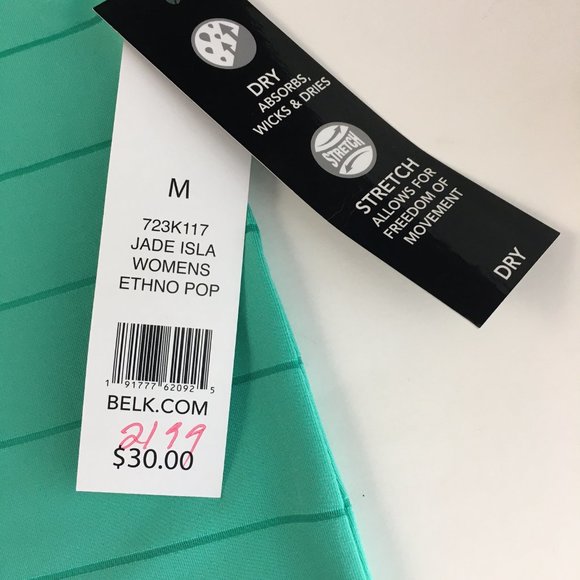 Zelos Activewear Top Jade Isla Stretch Dry Absorbs - Picture 5 of 8